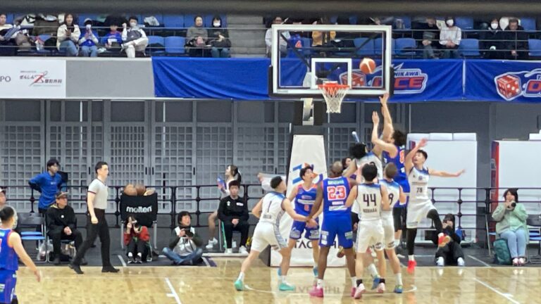 B.LEAGUEの試合の様子